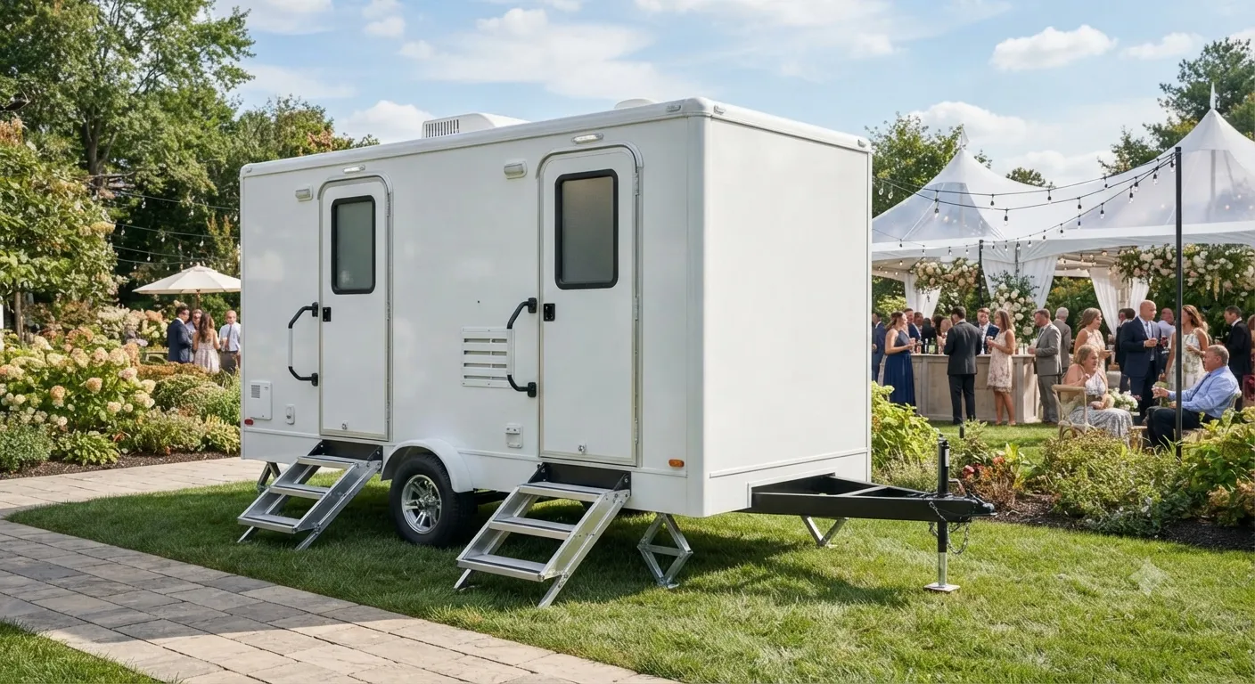 2 Stall Restroom Trailer in Enid, OK