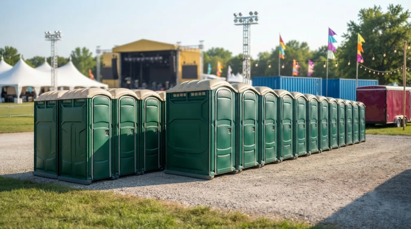 Concert Restroom Rental in Enid, OK